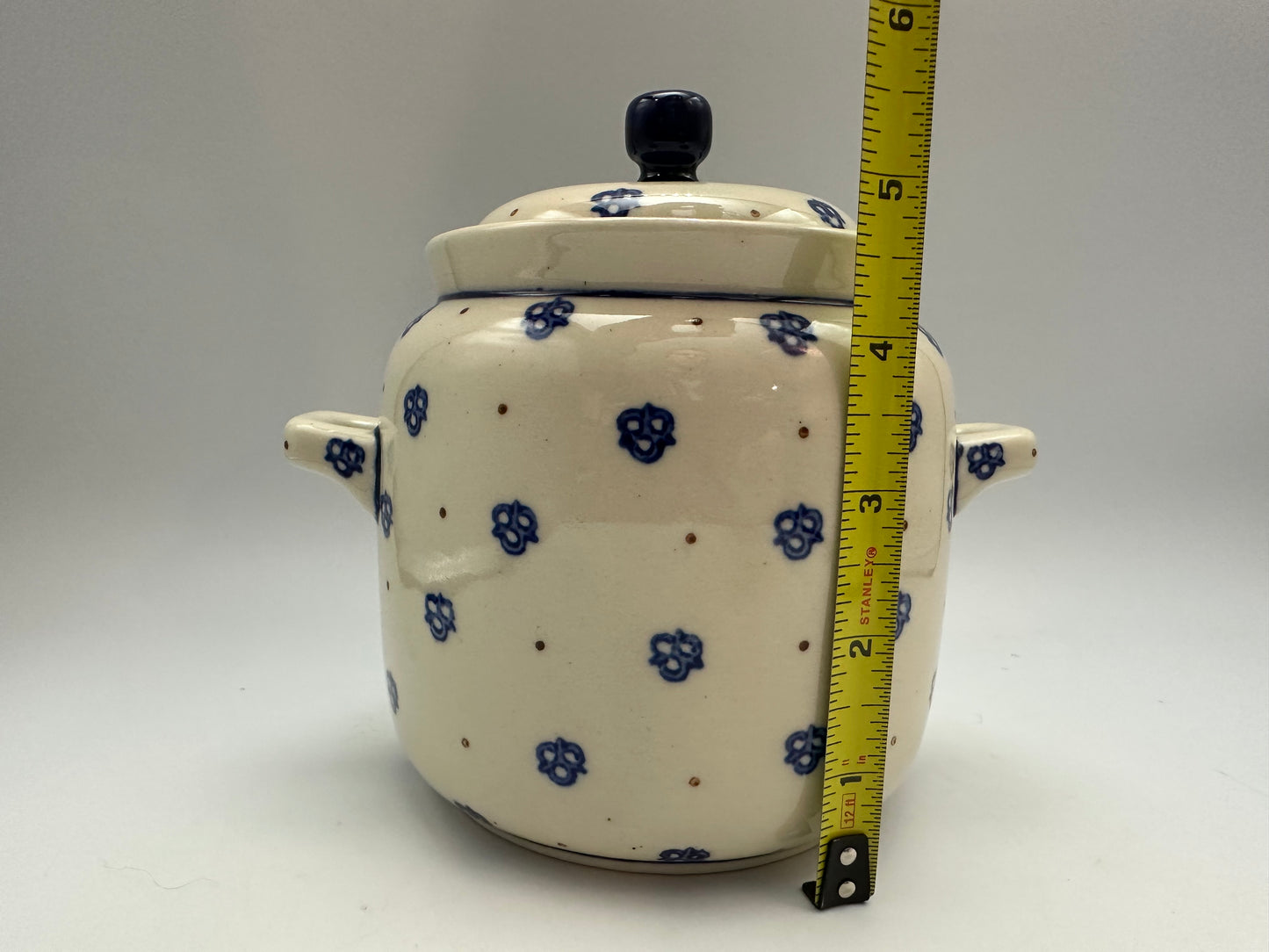 Boleslawiec Polish Pottery Cookie Jar