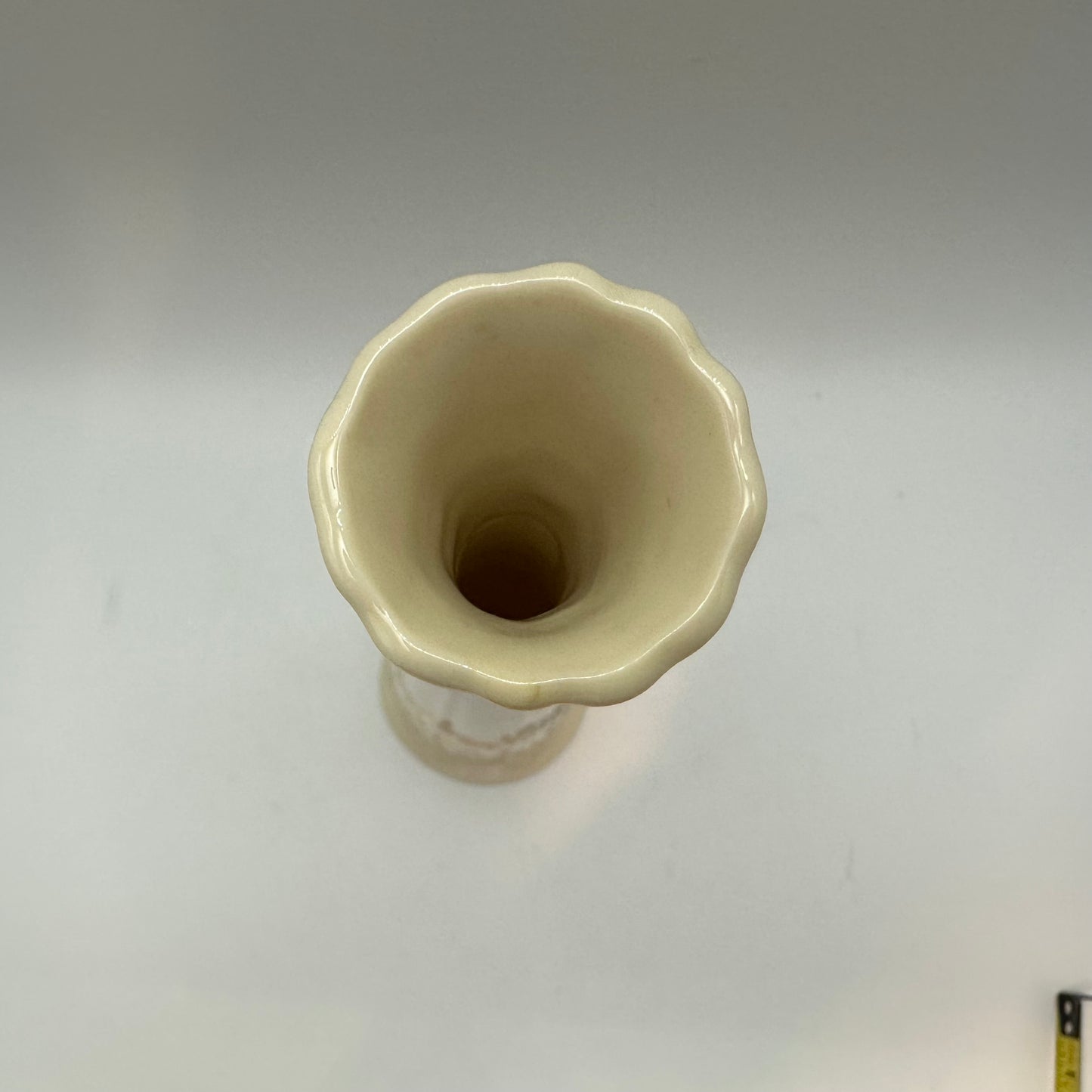 Lenox Florentine Collection Bud Vase, Acanthus Leaf Design, 10 3/4" Tall