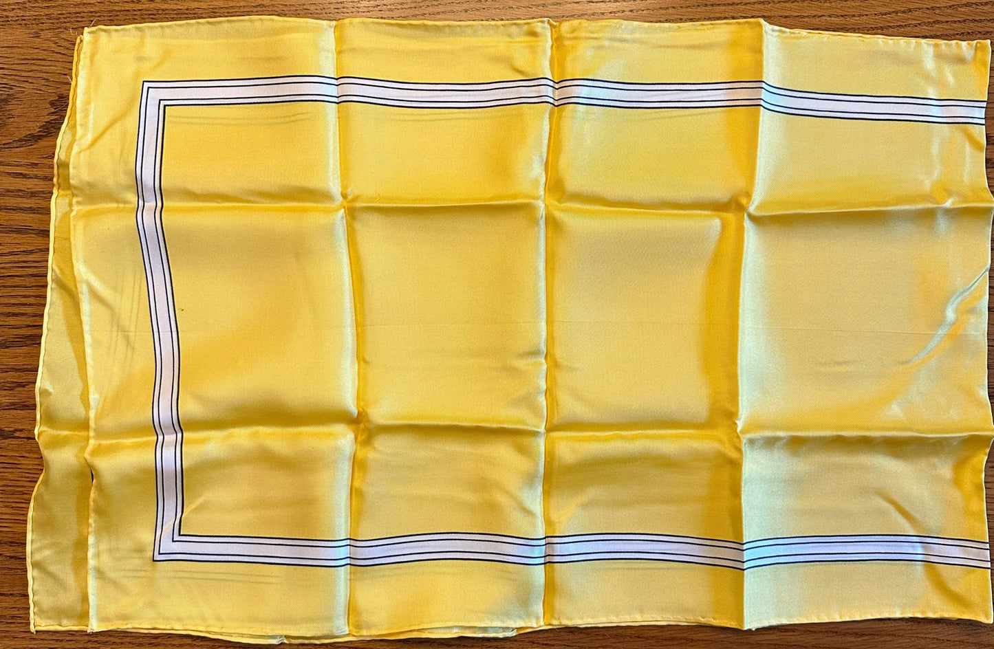 Givenchy Yellow, Black, & White Scarf