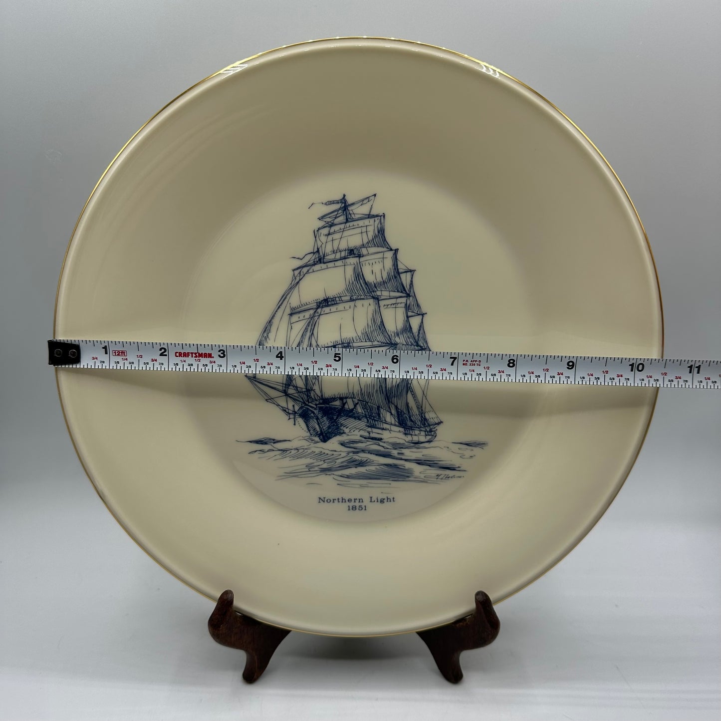 Lenox Special Northern Light 1851 Decorative Plate