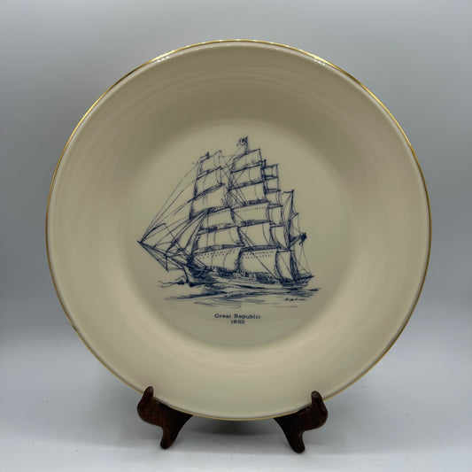 Lenox Special Great Republic 1853 Decorative Plate