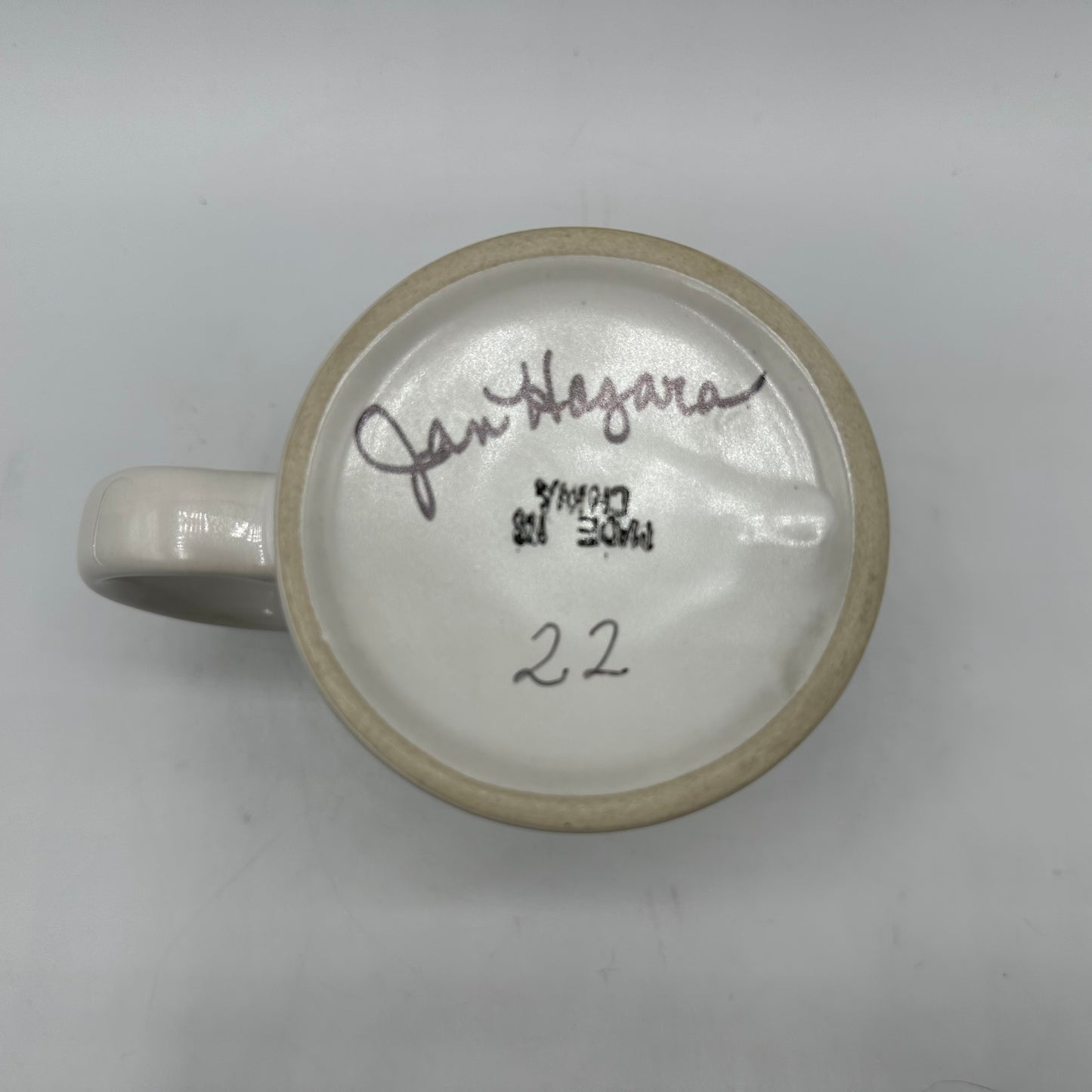 Jan Hagara SIGNED Mug "October-Judy"  #22/300