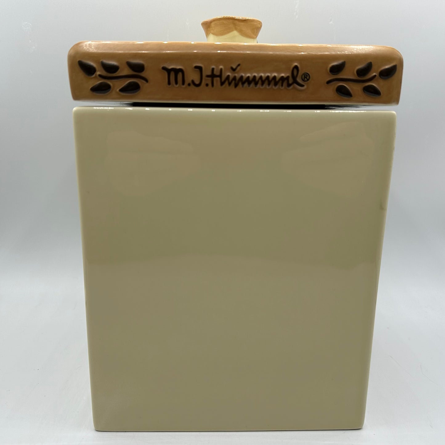 M.J. Hummel Square Canister “Waiter, Latest News”