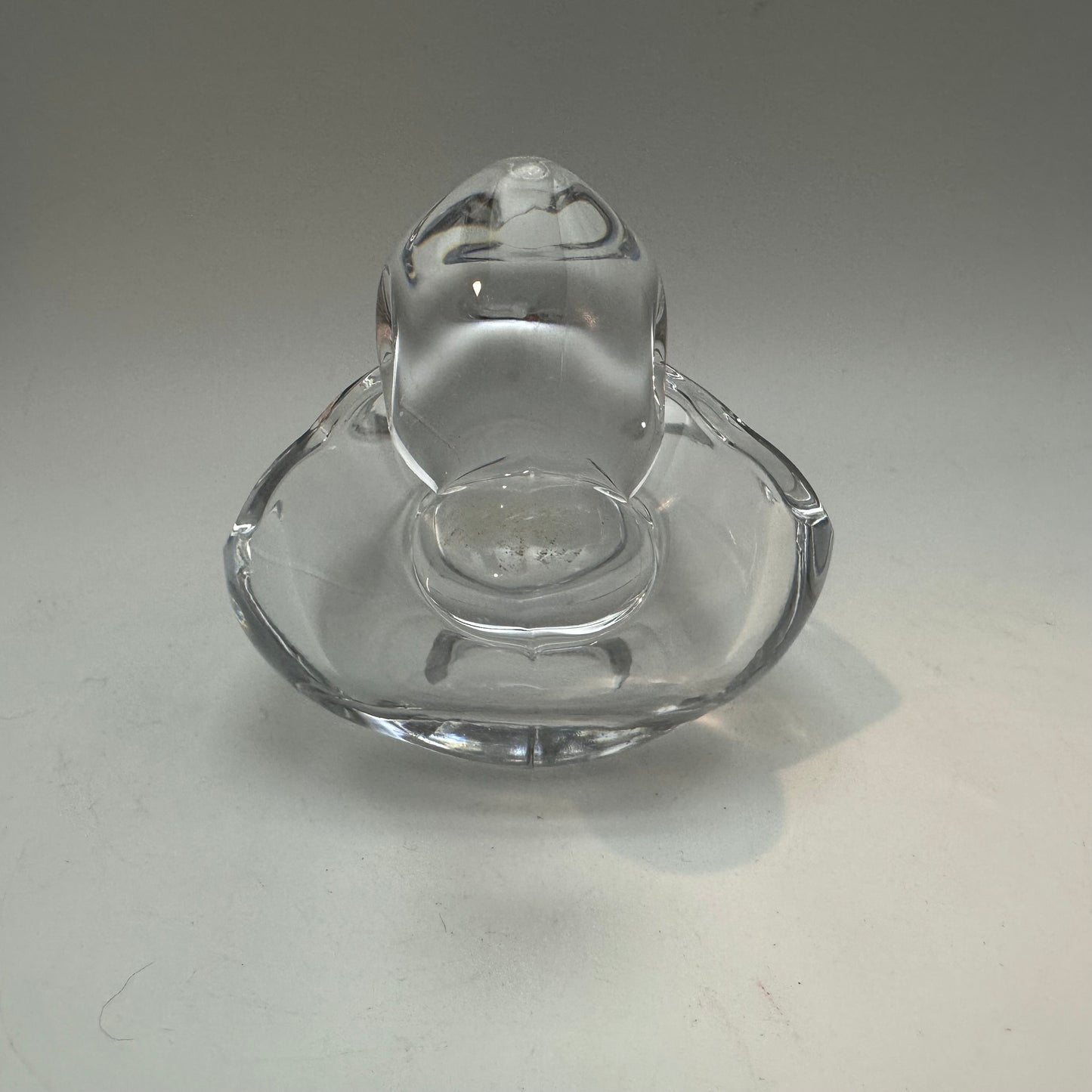 Duncan Miller Clear Duck Ashtray, Set of 2