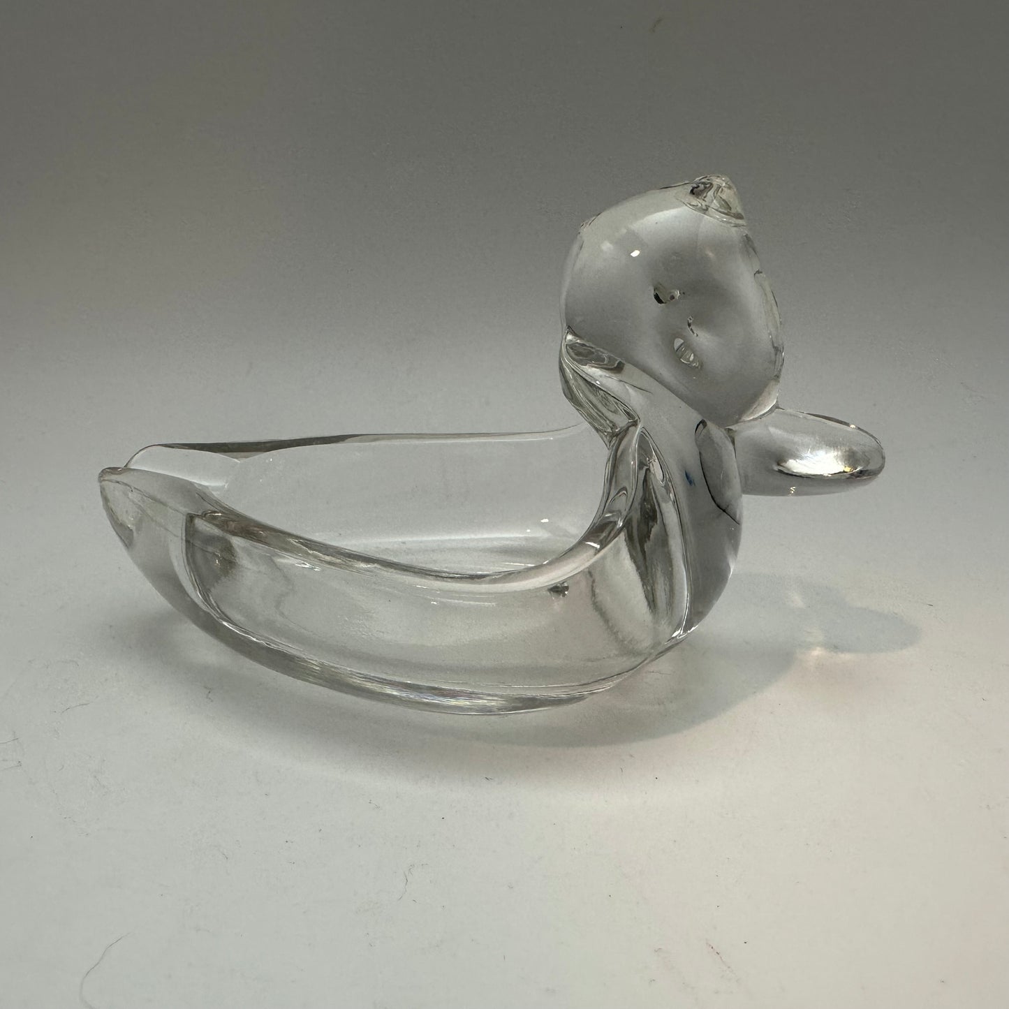Duncan Miller Clear Duck Ashtray, Set of 2