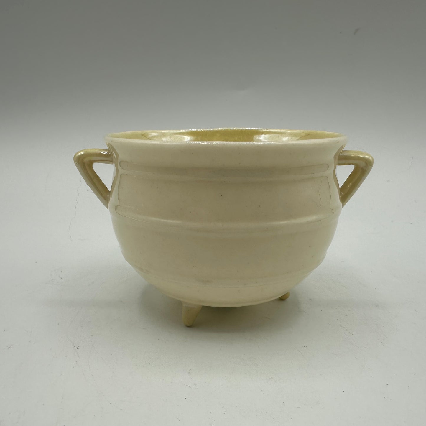 Belleek Aberdeen Three Footed Open Sugar Bowl