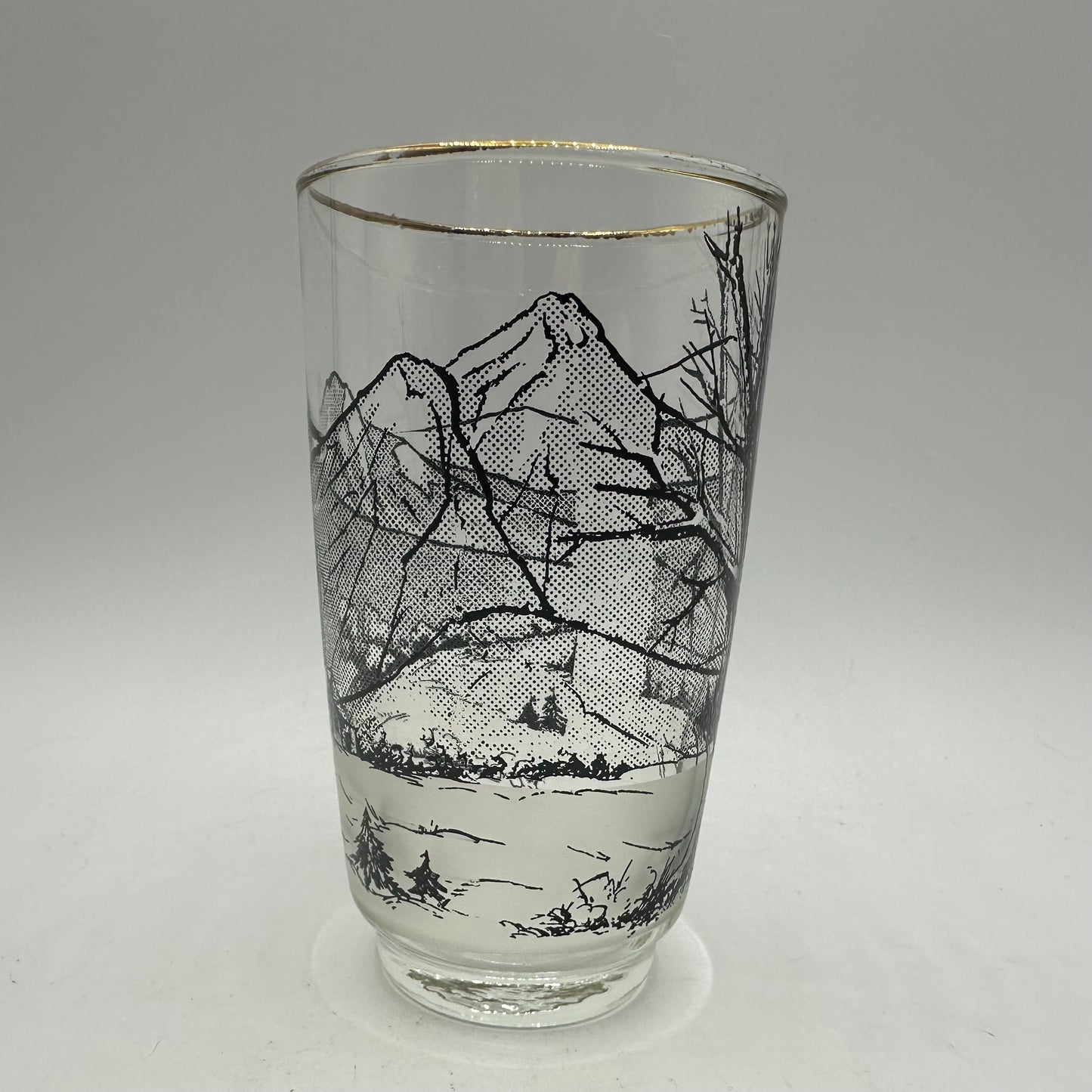 Winter Cabin Tumblers, Set of 4