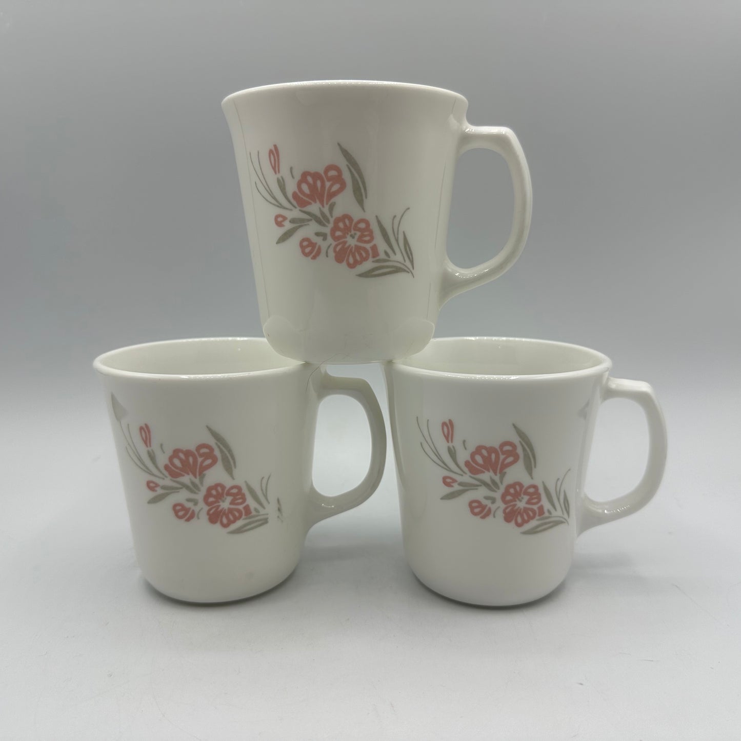 Corning Gatsby Coffee Mugs 8 oz, Set of 3