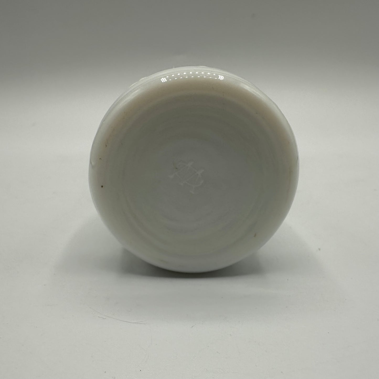 Westmoreland Milk Glass Bud Vase Handpainted 9"