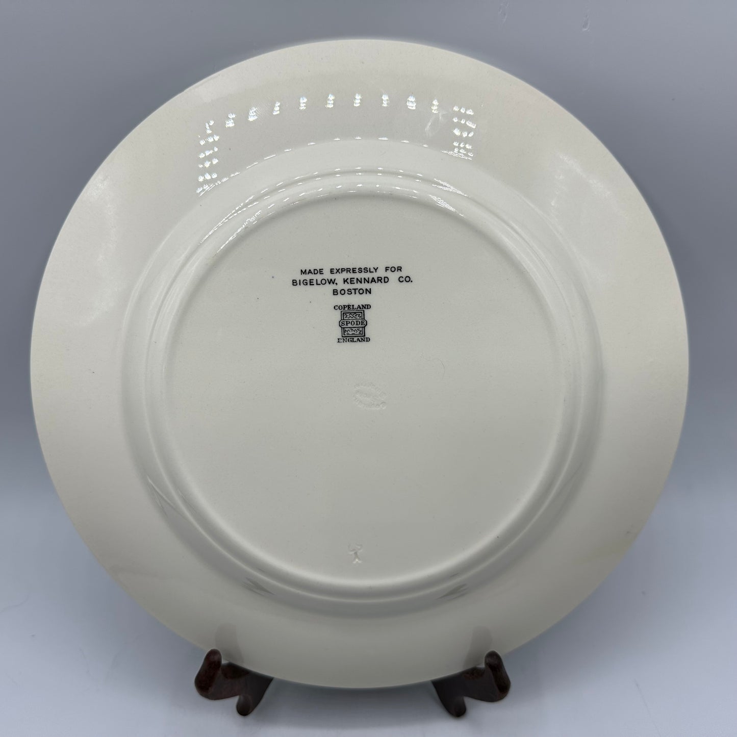 Copeland Spode "Mayflower arriving in Provincetown Harbour" Plate