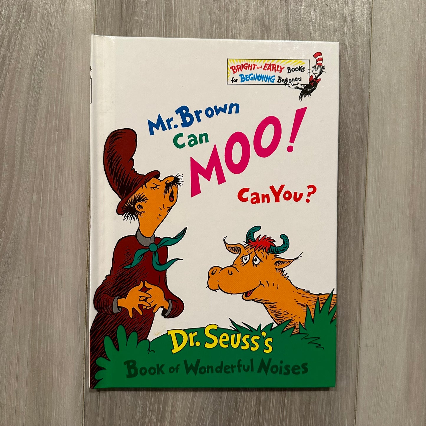 Dr. Seuss Books-Mr. Brown Can Moo Can You & The Cat in the Hat