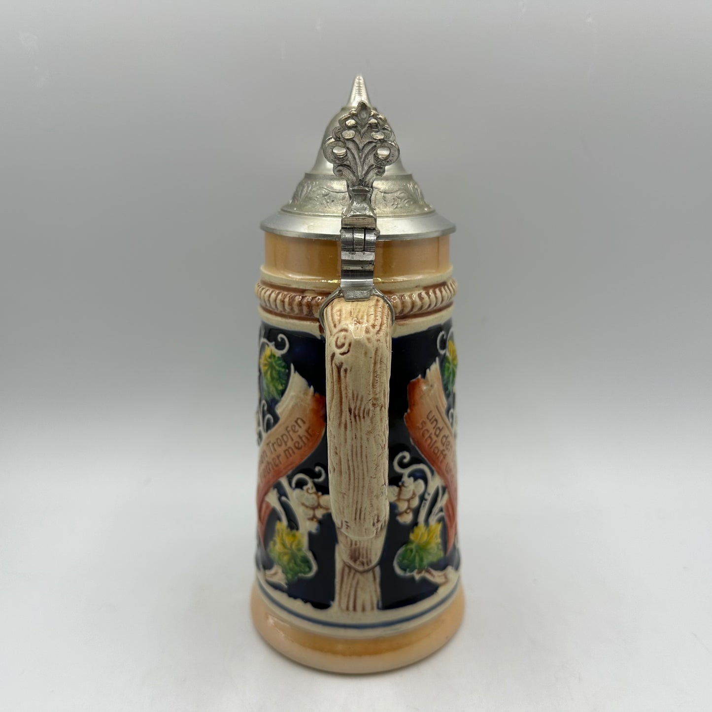 German Lidded Beer Stein, Made in Germany