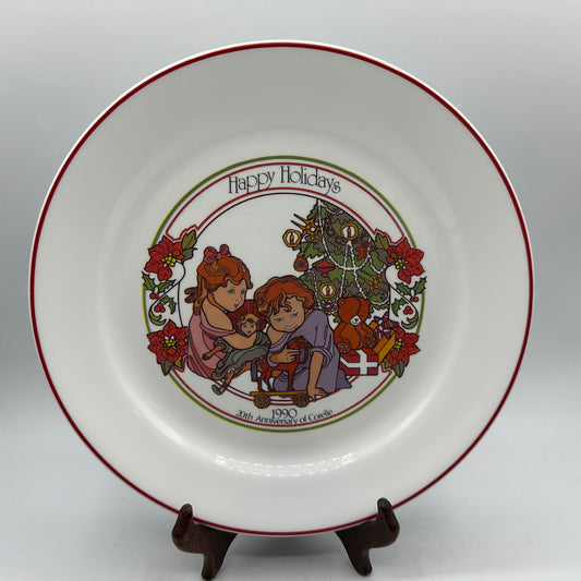 Corelle 1990 Christmas Plate Limited Edition