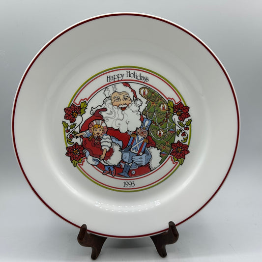 Corelle 1993 Christmas Plate Limited Edition