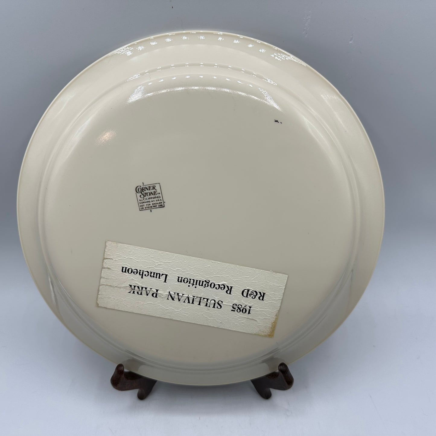 Corner Stone by Corning, Apple Orchard Harvest Collector Plate, Employee Gift