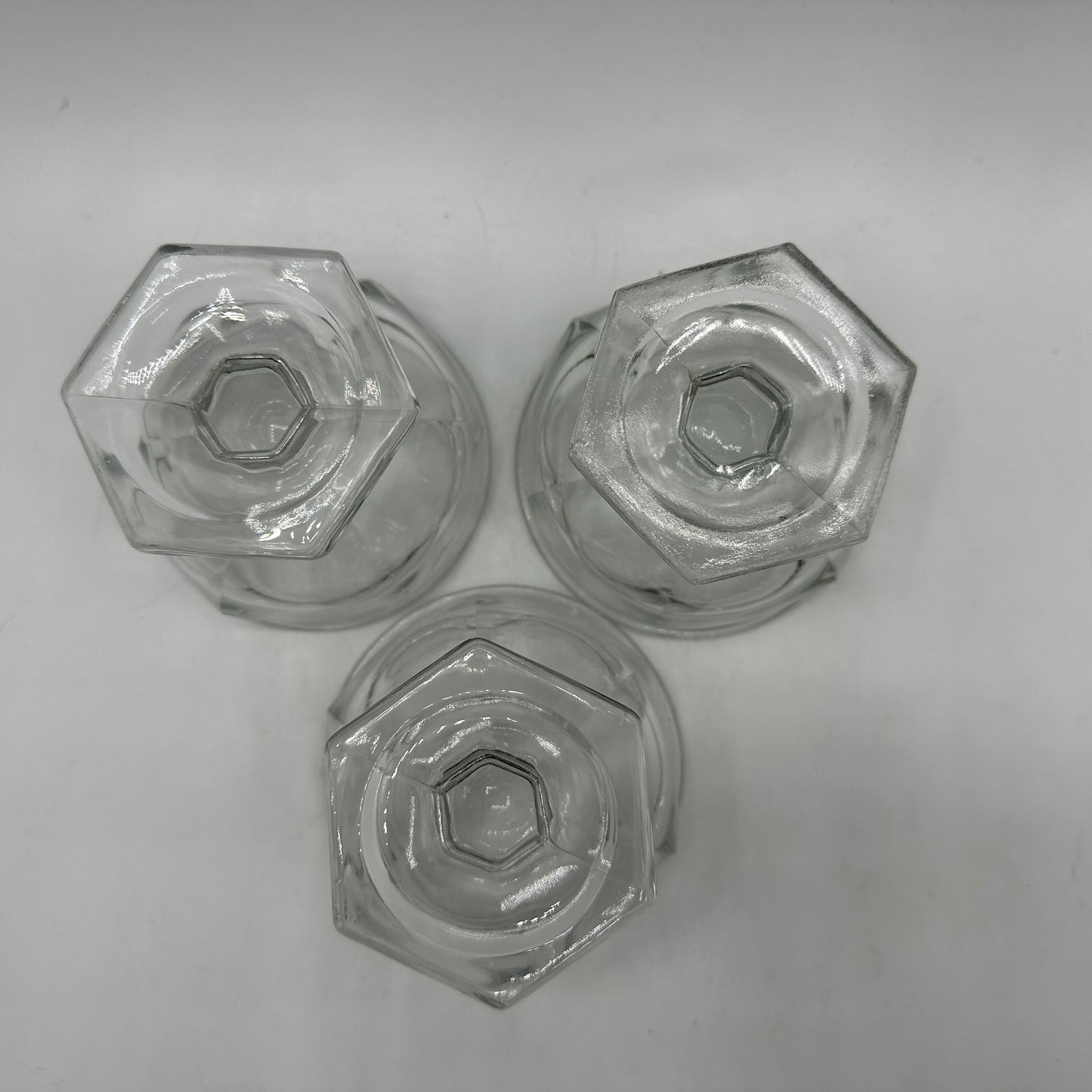 Libby Clear Glass Dessert Dishes, Set of 3