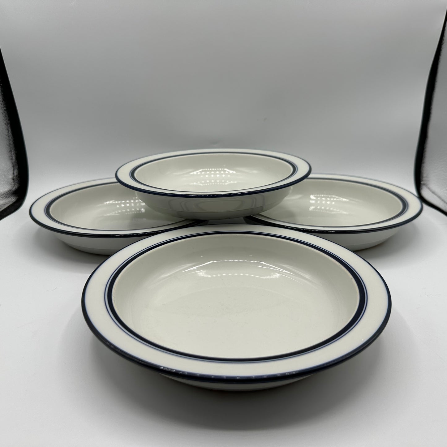Dansk Bistro Christianshavn Blue Bowls, set of 7