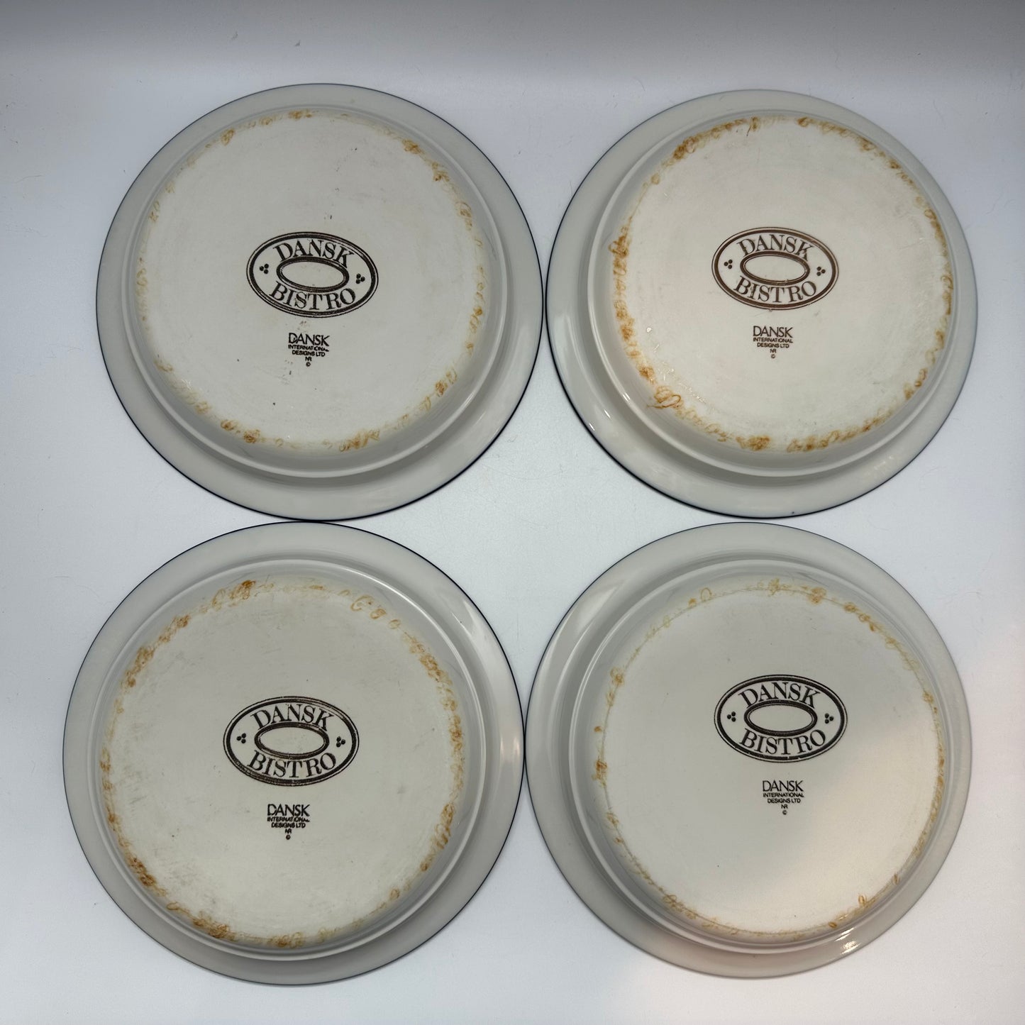 Dansk Bistro Christianshavn Blue Bowls, set of 7