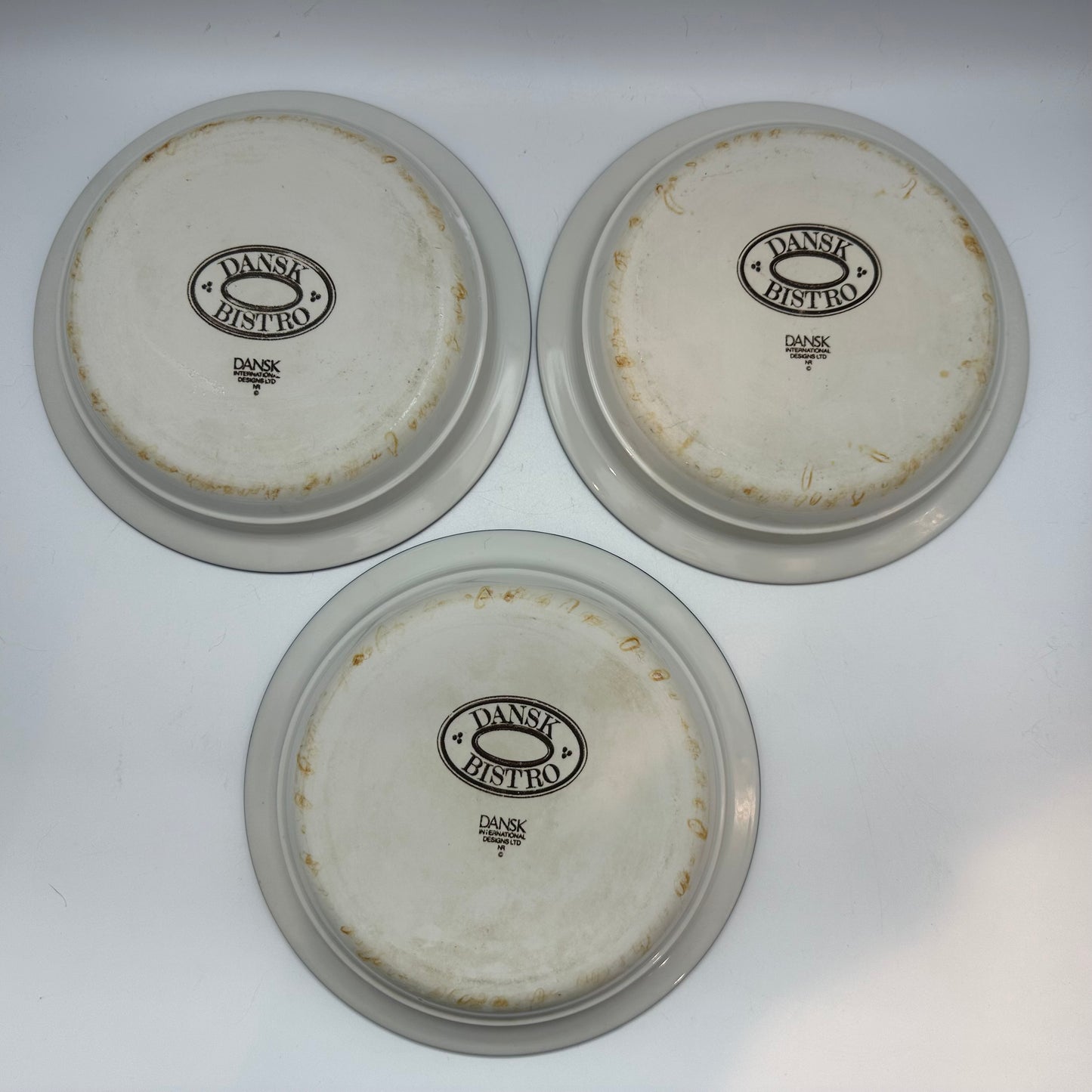Dansk Bistro Christianshavn Blue Bowls, set of 7