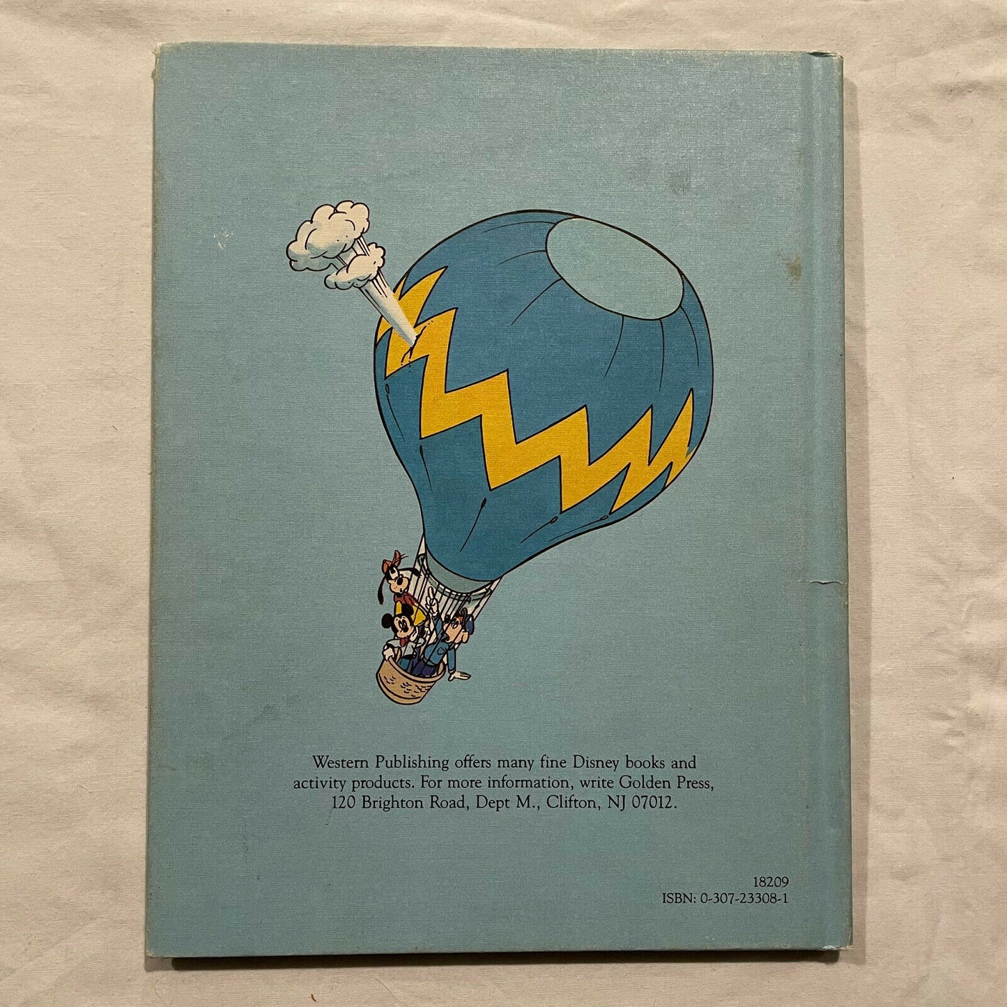 Set of 4 Hard Cover Disney Golden Books from 1987 and 1990 - Nostalgia 2 Now