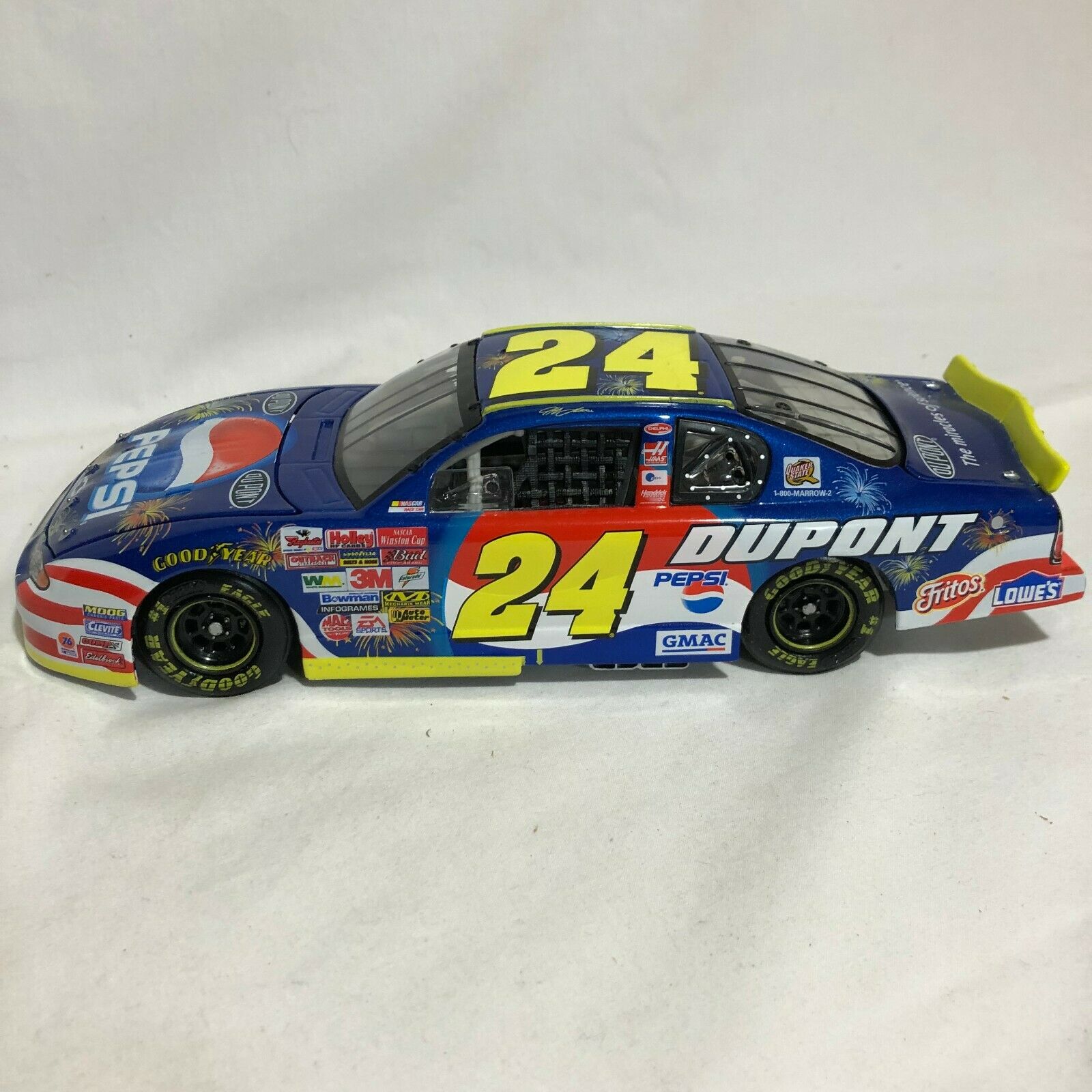 Jeff Gordon Rolex 24 Diecast 1:24 Jeff Gordon #24 DuPont/Pepsi