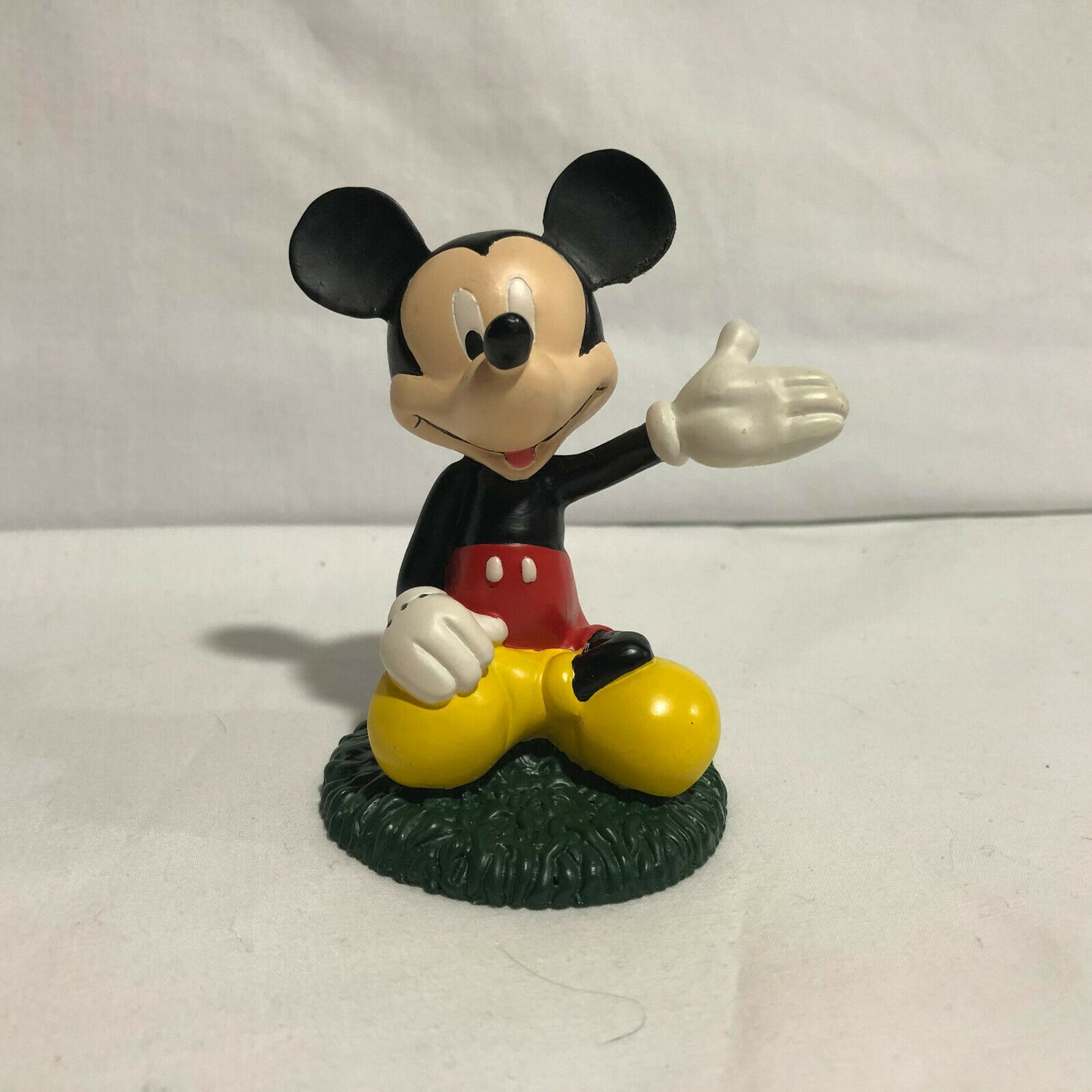 Mickey Mouse Figurine Sitting Legs Crossed on Grass - Nostalgia 2 Now