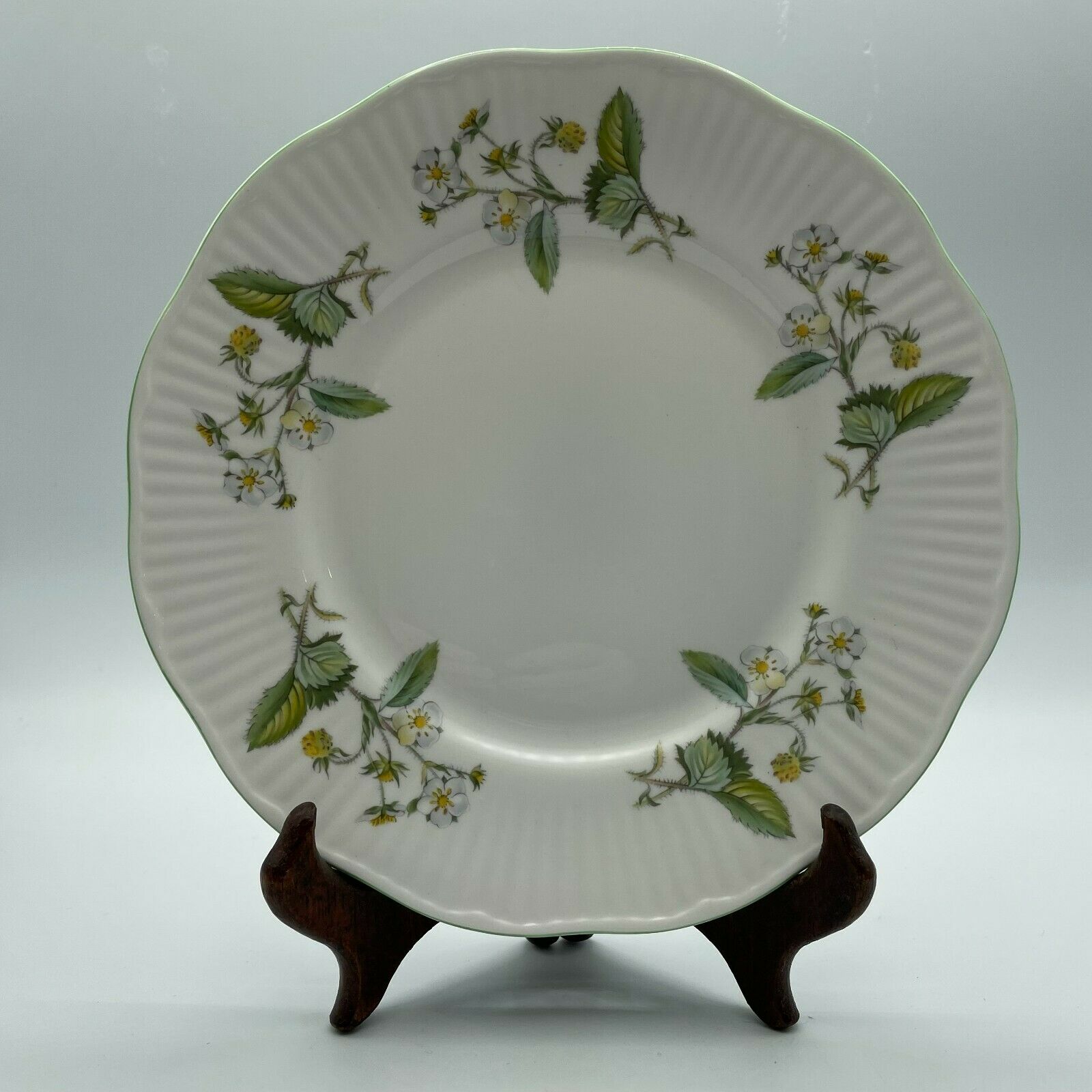 Wildflower Cup, Saucer & Salad Plate-Queen's Rosina China Co LTD