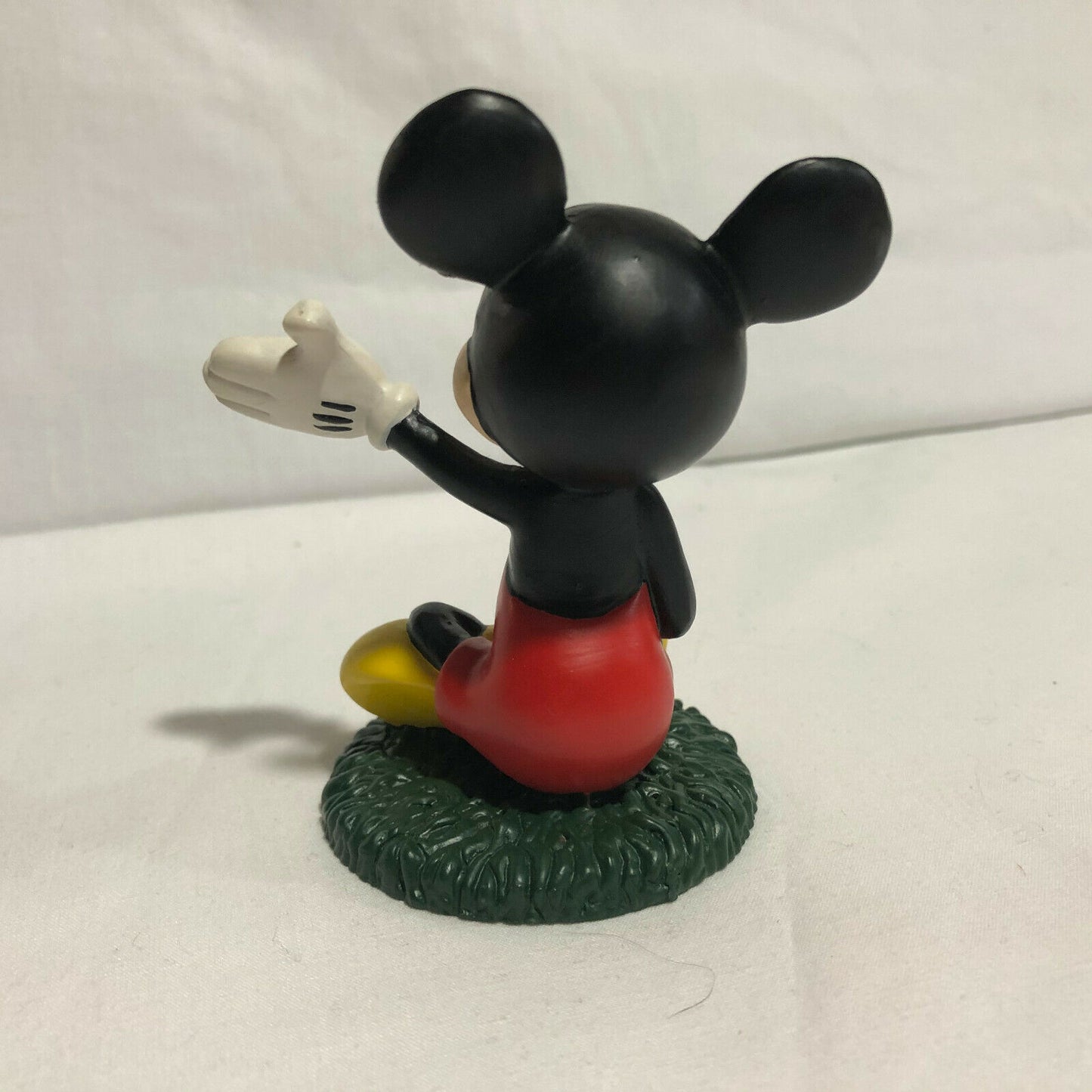 Mickey Mouse Figurine Sitting Legs Crossed on Grass - Nostalgia 2 Now