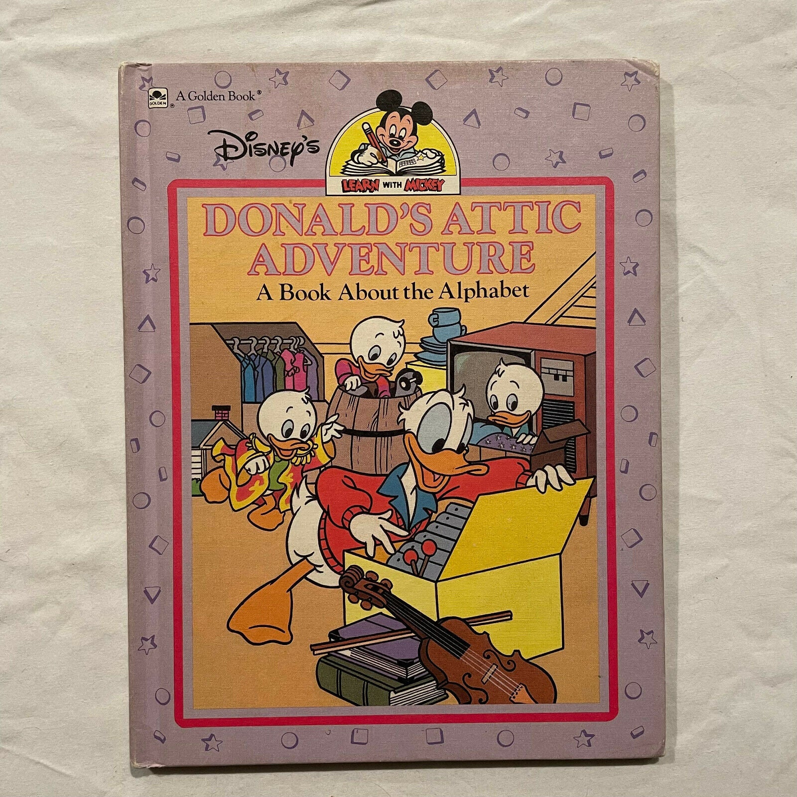 Set of 4 Hard Cover Disney Golden Books from 1987 and 1990 - Nostalgia 2 Now