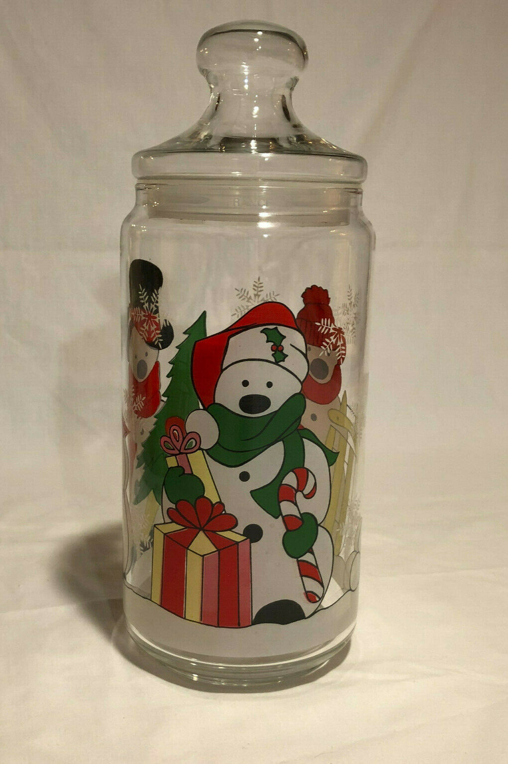 Polar Bear Glass Apothecary or Candy Jar or Canister- Super Cute! - Nostalgia 2 Now