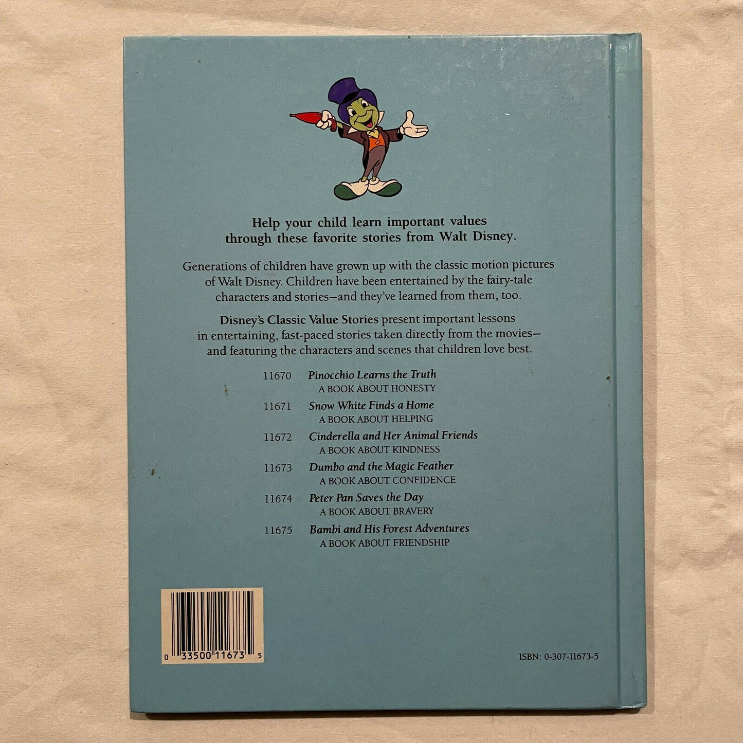 Set of 4 Hard Cover Disney Golden Books from 1987 and 1990 - Nostalgia 2 Now