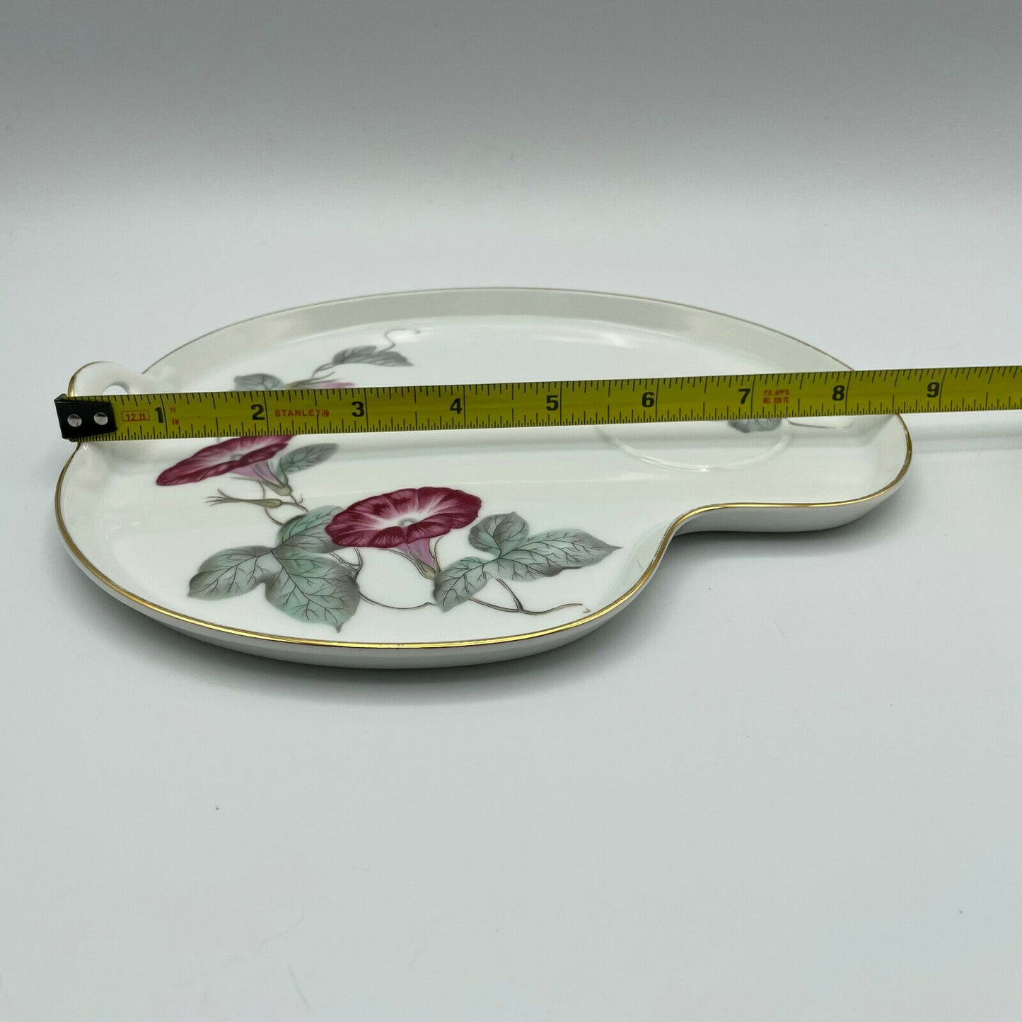 Vintage Noritake Snack Tray Morning Glory Pattern - Nostalgia 2 Now