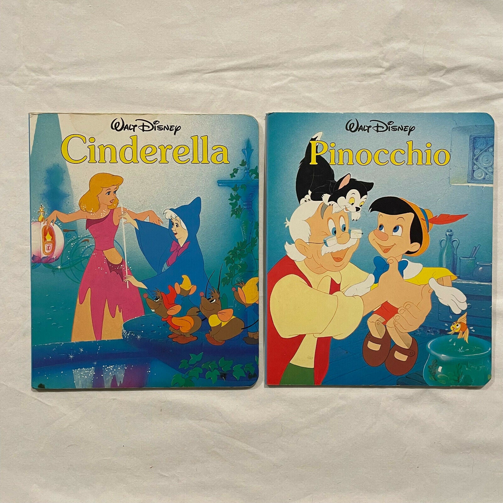 Set of 6 Disney Classic Board Books from 1987 - Nostalgia 2 Now