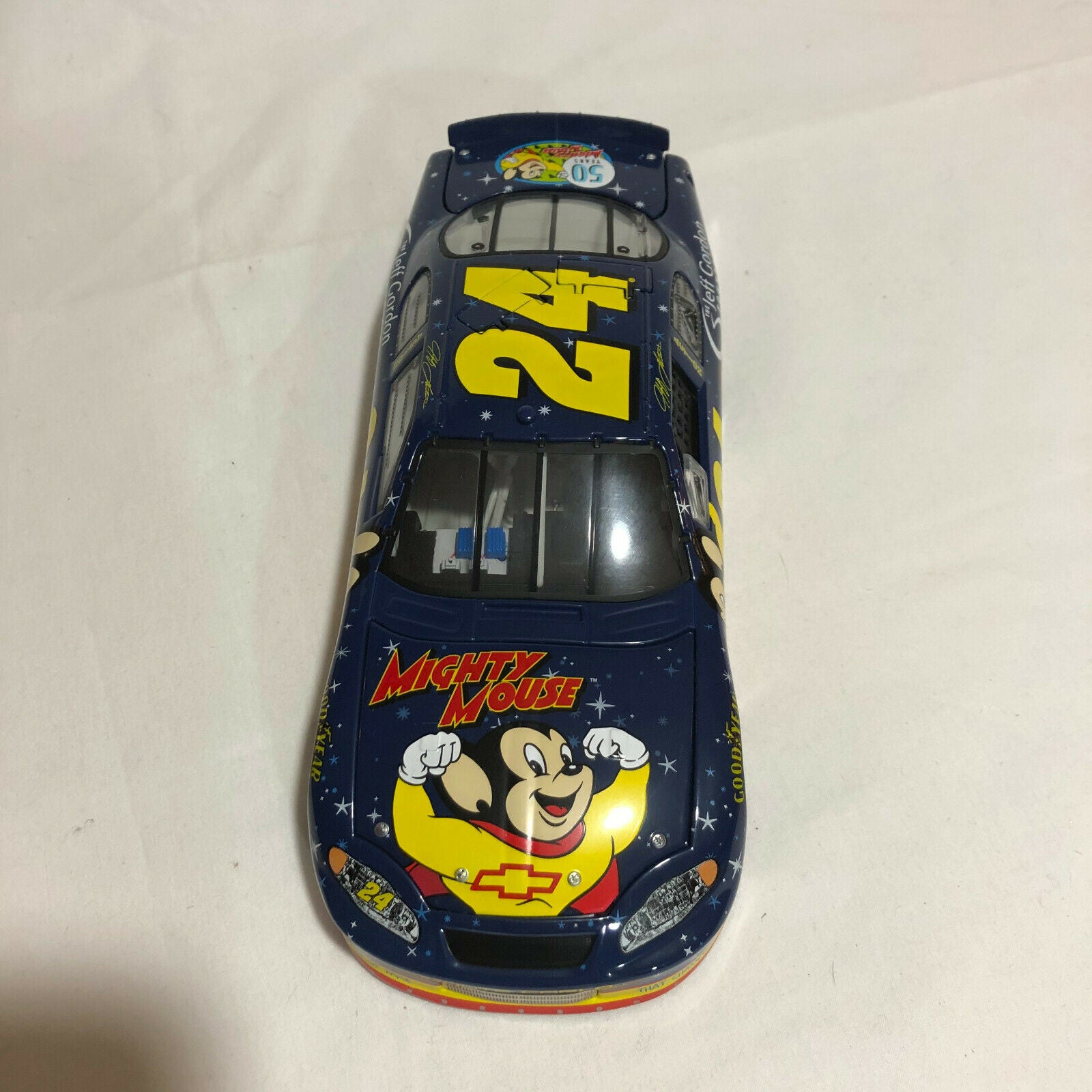 Official Disney's 2005 Mickey Mouse Nascar Diecast 1/24 2024 scale