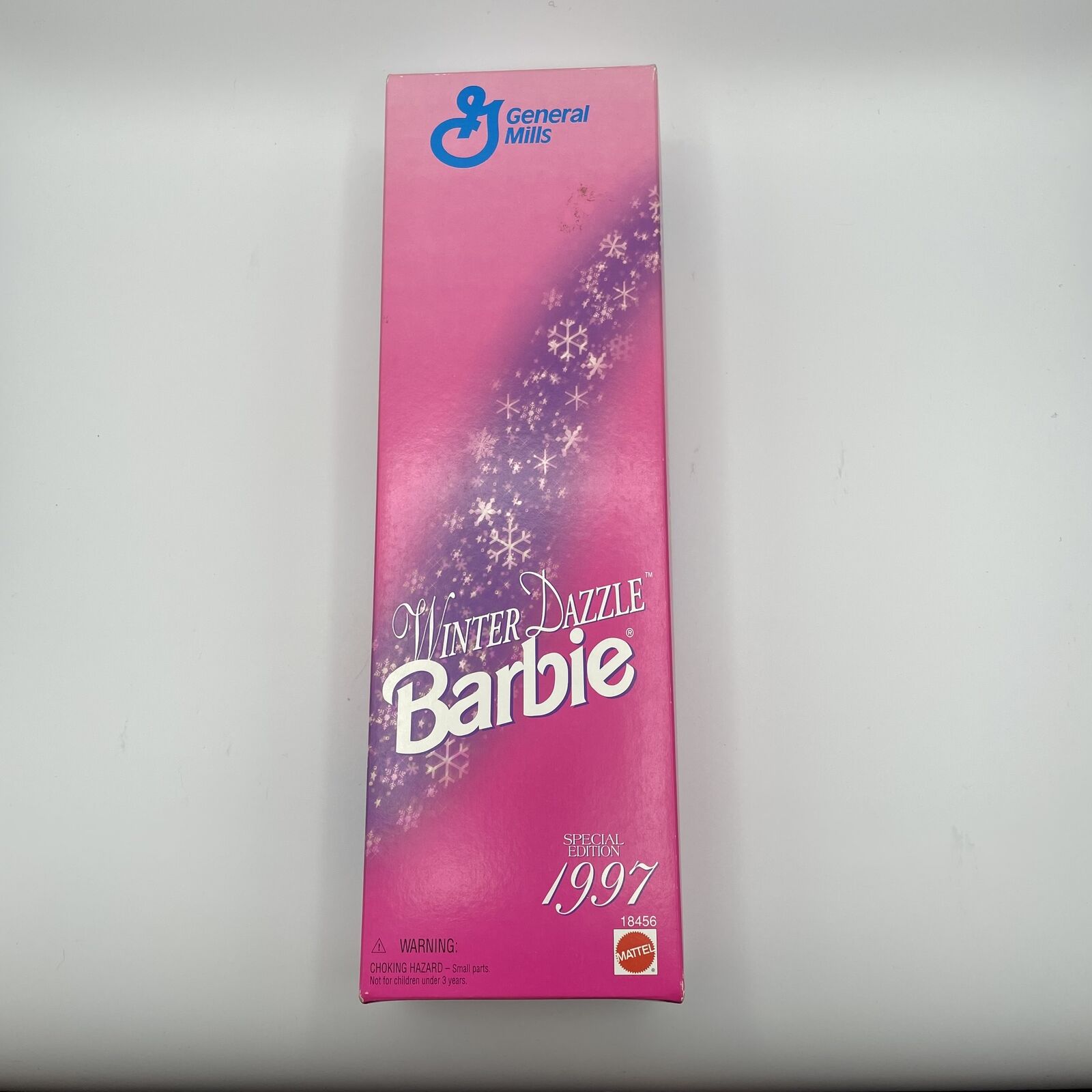 1997 Winter Dazzle Barbie - 18456 - Original Box - General Mills