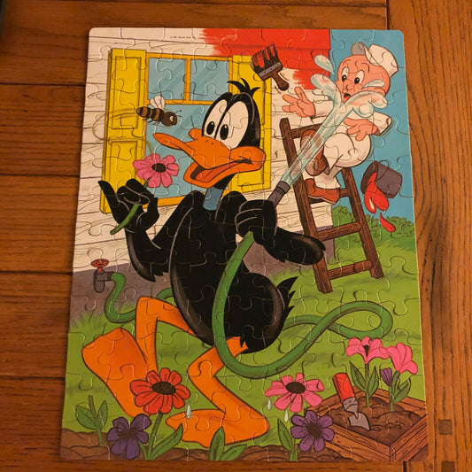 Vintage Whitman Daffy Duck 100 Piece Jigsaw Puzzle #4605-24 - Nostalgia 2 Now