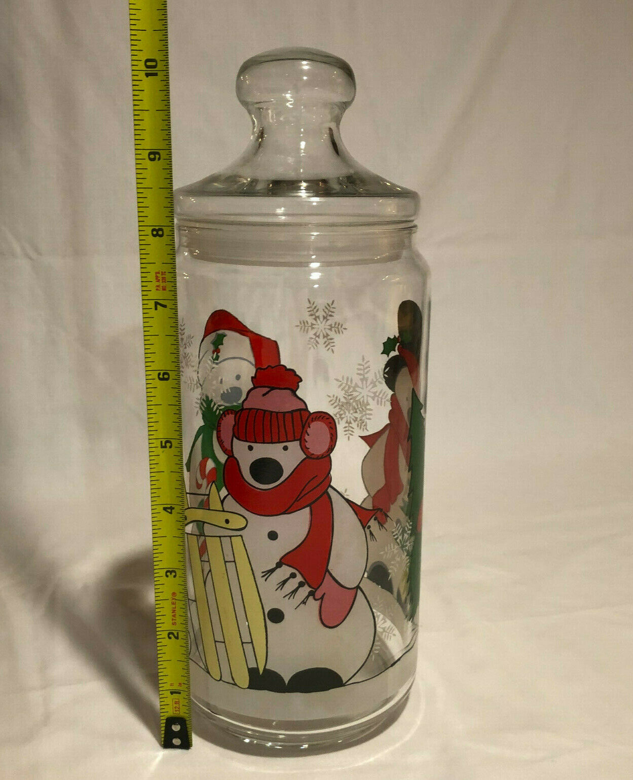 Polar Bear Glass Apothecary or Candy Jar or Canister- Super Cute! - Nostalgia 2 Now