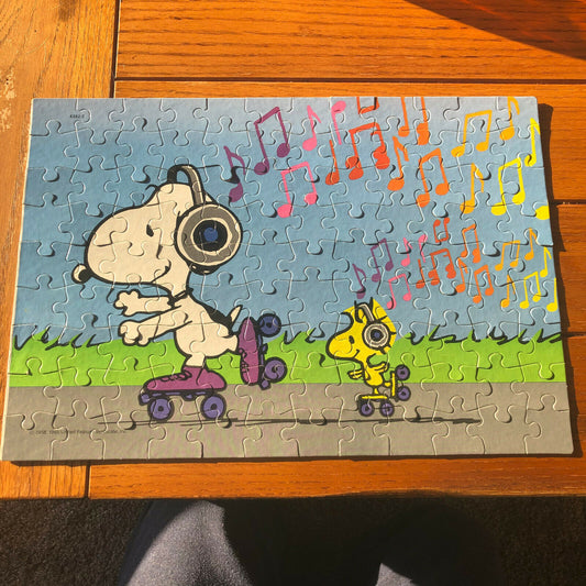 Vintage Peanuts 100 Piece Jigsaw Puzzle - Nostalgia 2 Now