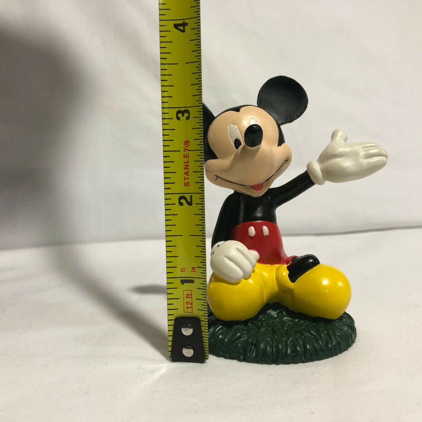 Mickey Mouse Figurine Sitting Legs Crossed on Grass - Nostalgia 2 Now