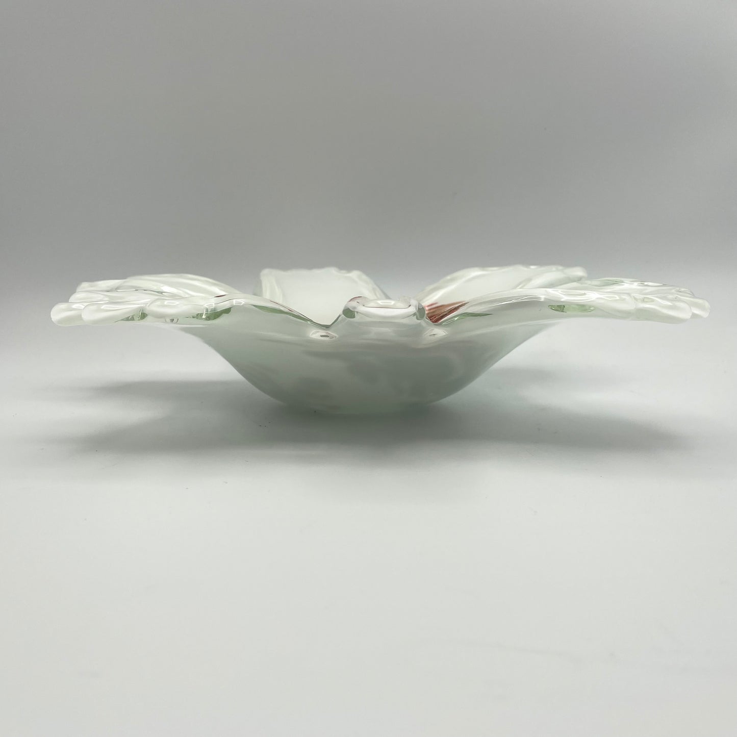 Vintage Vetreria Fratelli Toso Murano Art Glass Bowl