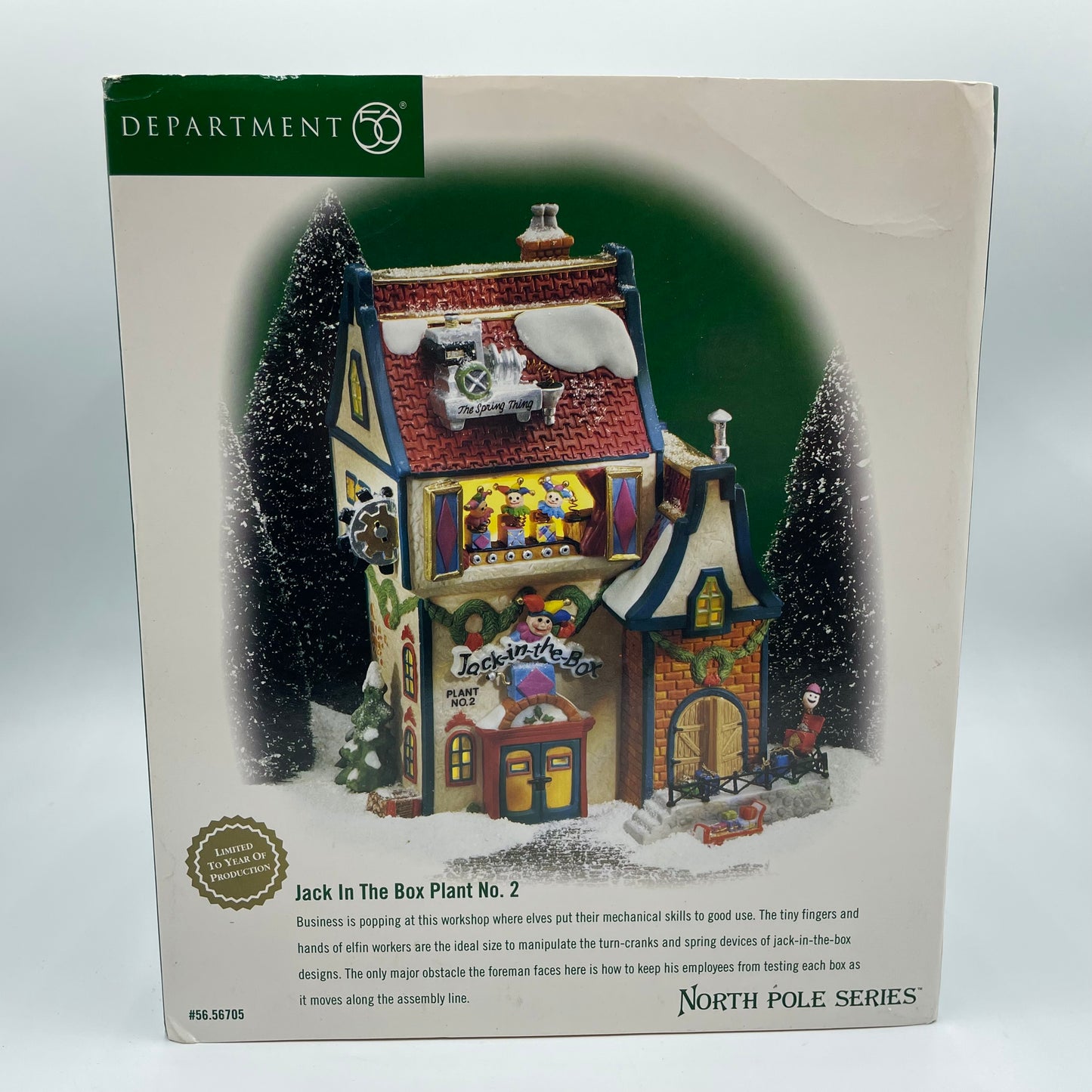 Dept. 56 North Pole Series "Jack in the Box" #56705