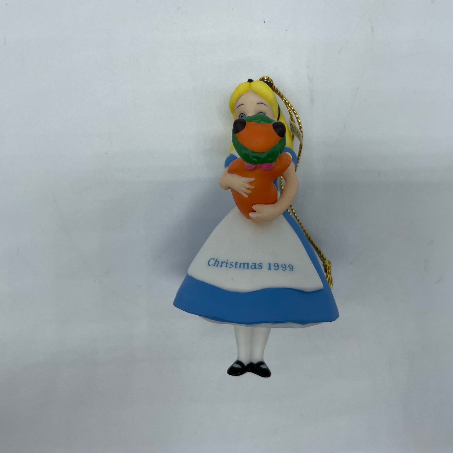 Grolier Inc. 1999 Alice in Wonderland Christmas Ornament #35500-986