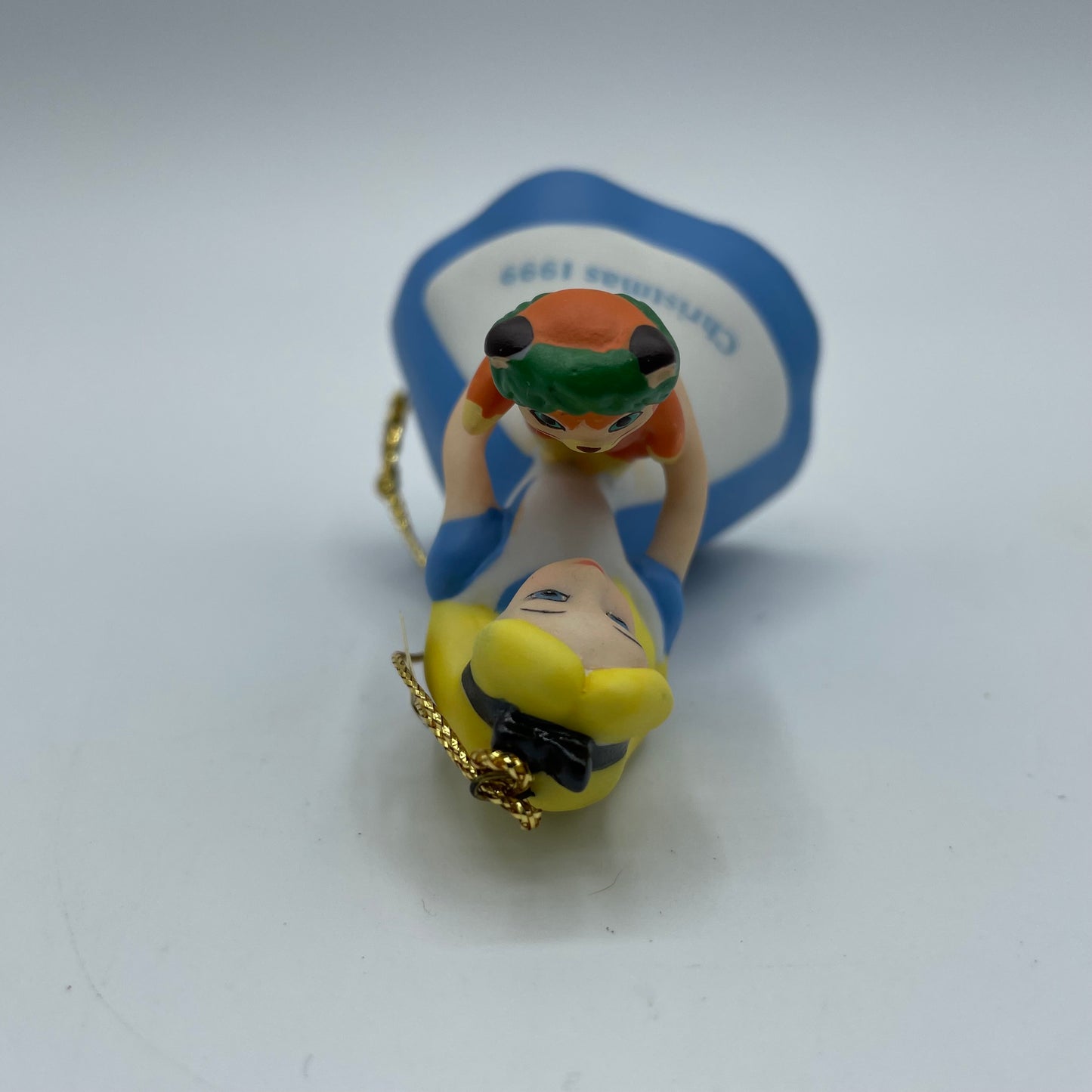 Grolier Inc. 1999 Alice in Wonderland Christmas Ornament #35500-986