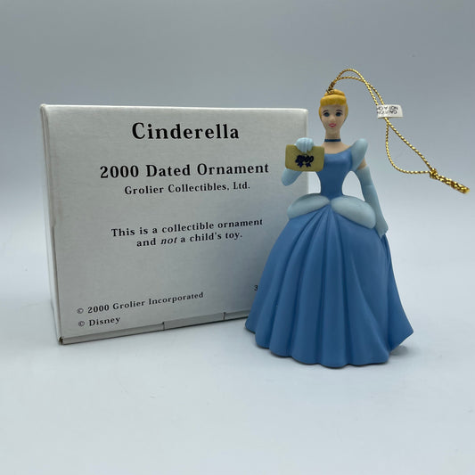 Grolier Inc. 2000 Cinderella Christmas Ornament #35500-992