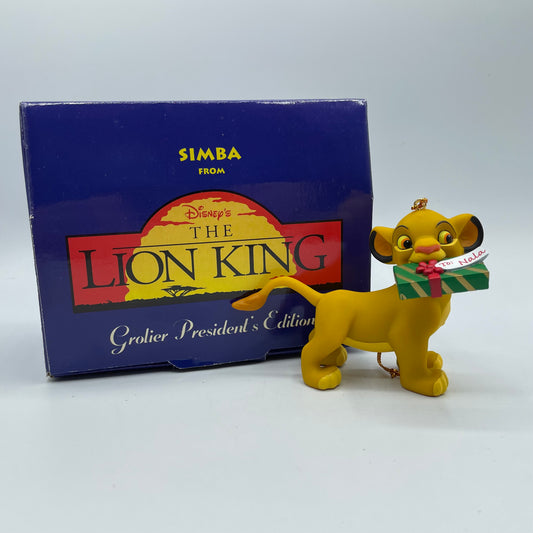 Grolier President's Edition Simba Ornament Lion King #35600-983