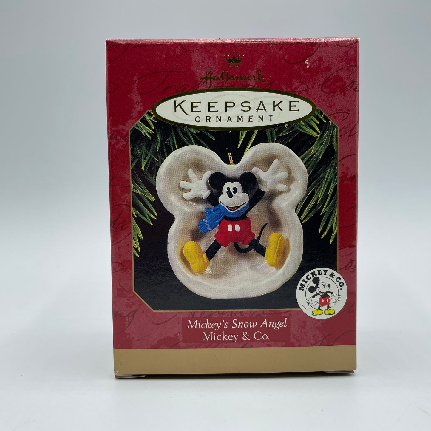 Hallmark Keepsake Ornament Mickey's Snow Angel from Mickey & Co