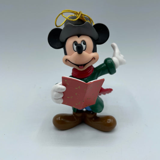 Disney Enesco Tree-rific Treasures Caroling Mickey Mouse Christmas Ornament