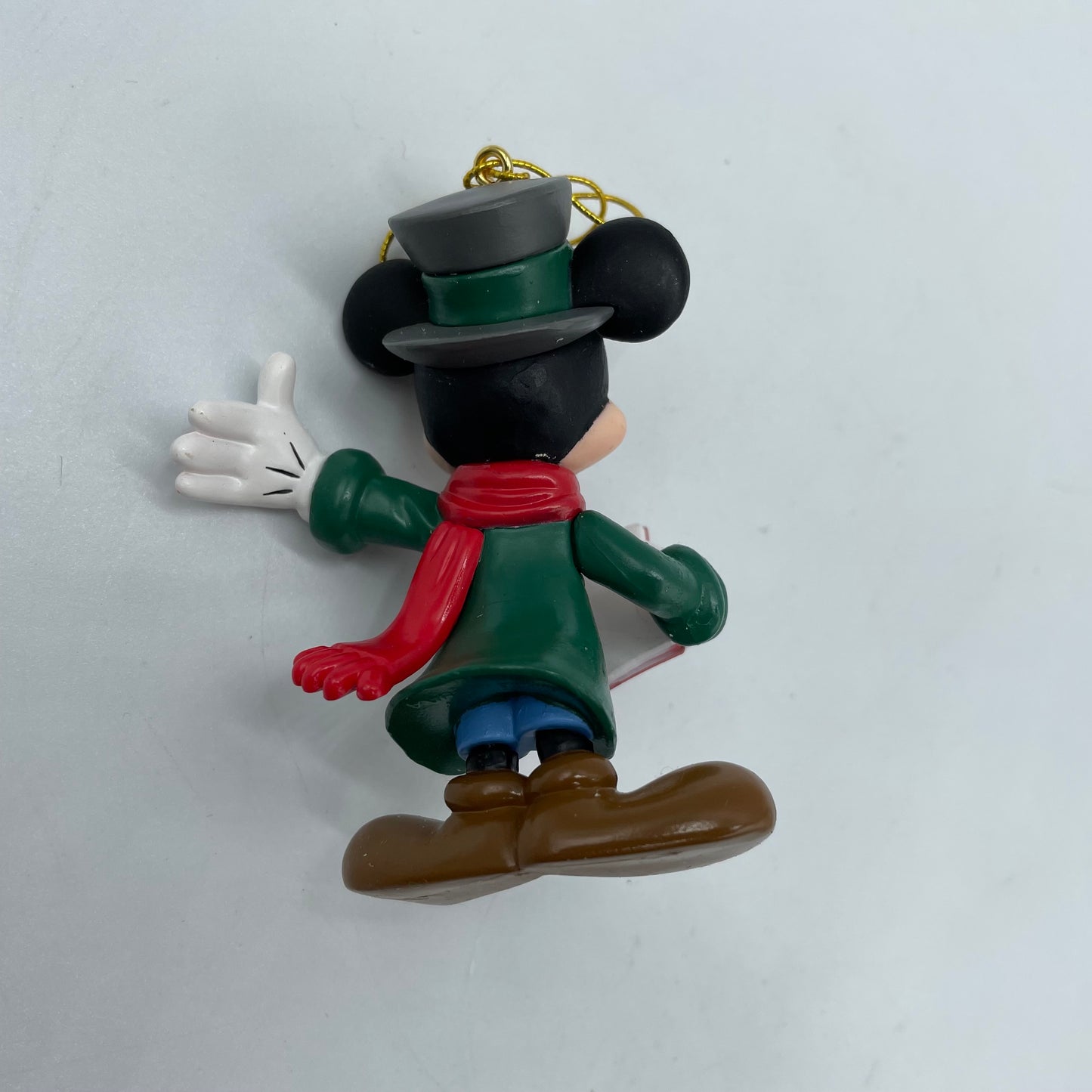 Disney Enesco Tree-rific Treasures Caroling Mickey Mouse Christmas Ornament