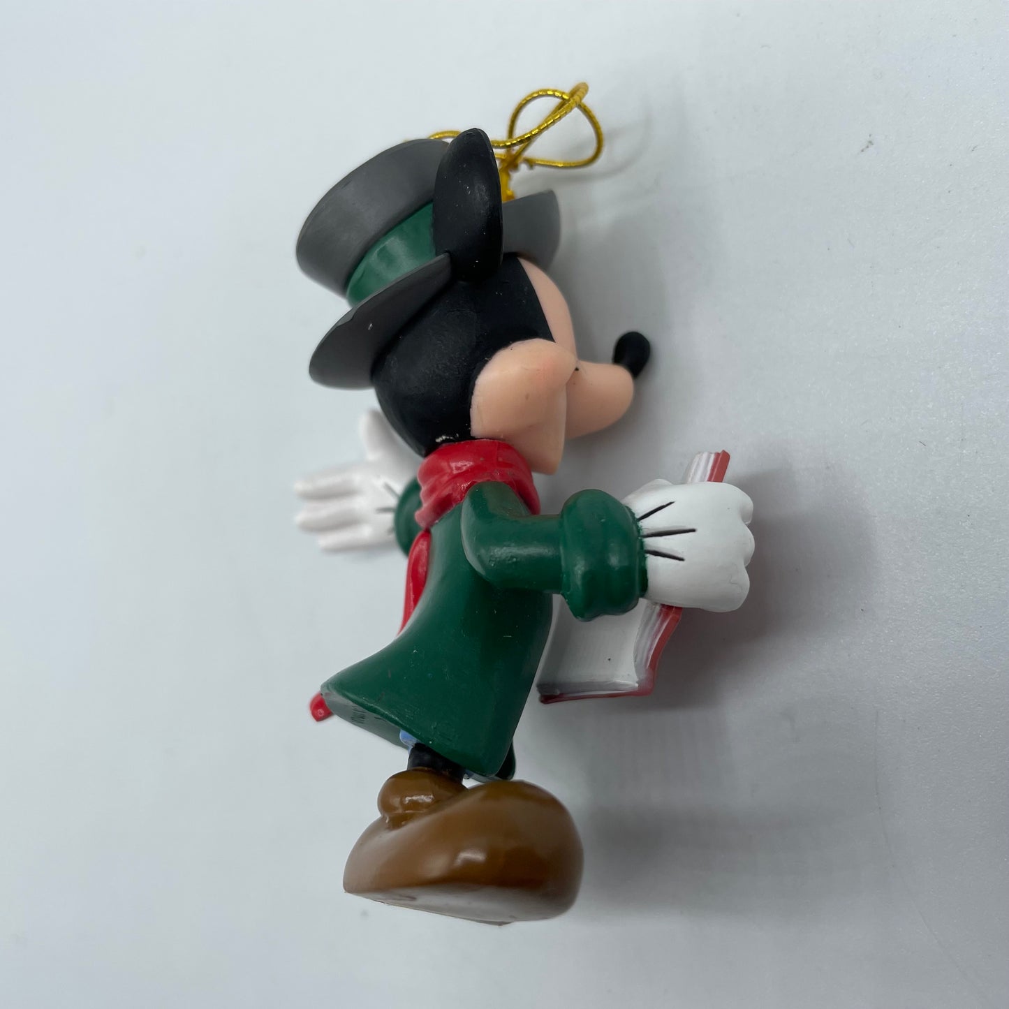 Disney Enesco Tree-rific Treasures Caroling Mickey Mouse Christmas Ornament