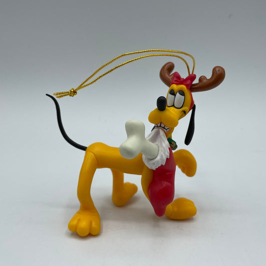 Disney Enesco Christmas Ornament Pluto Tree-rific Treasures Reindeer